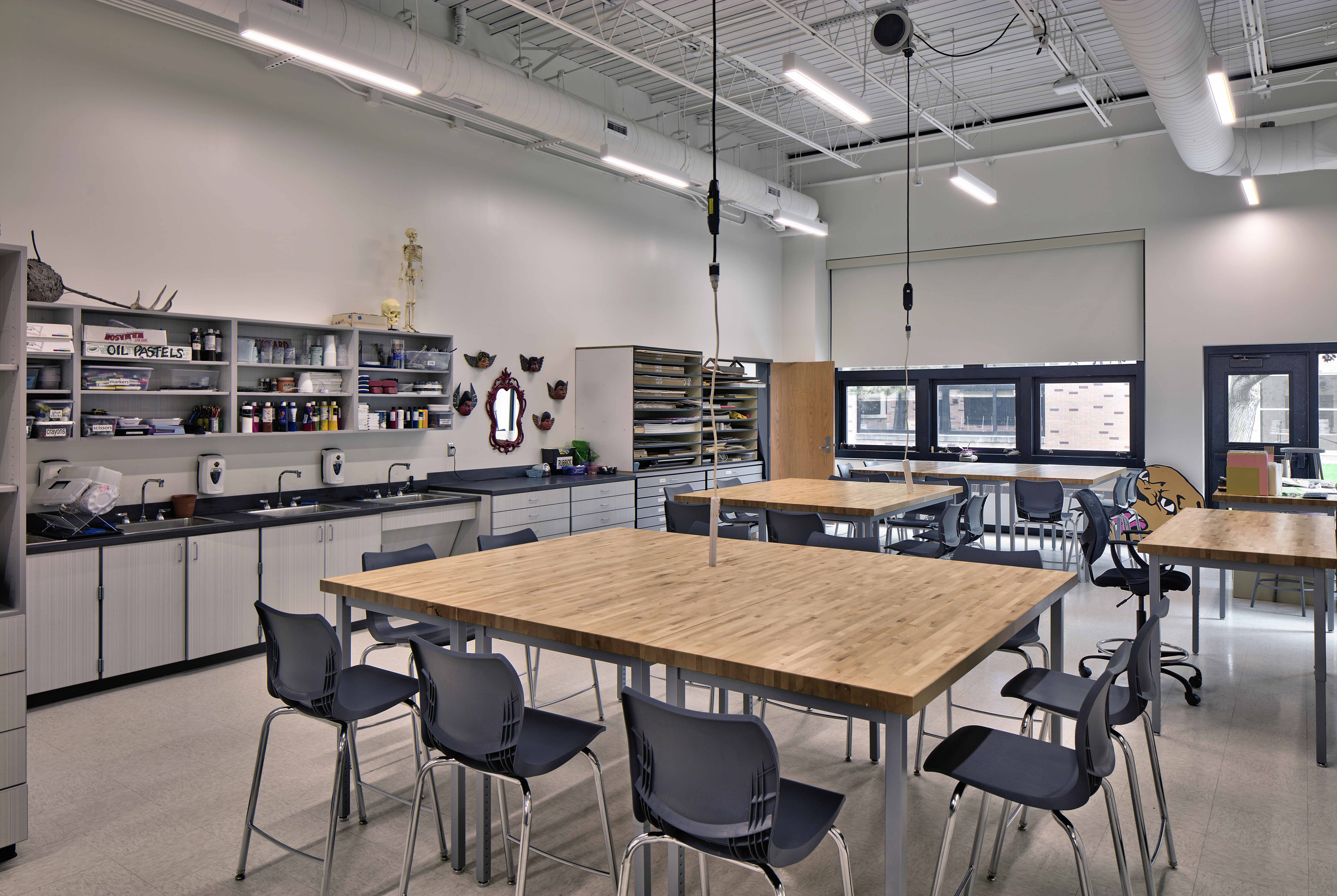 conceptual art room