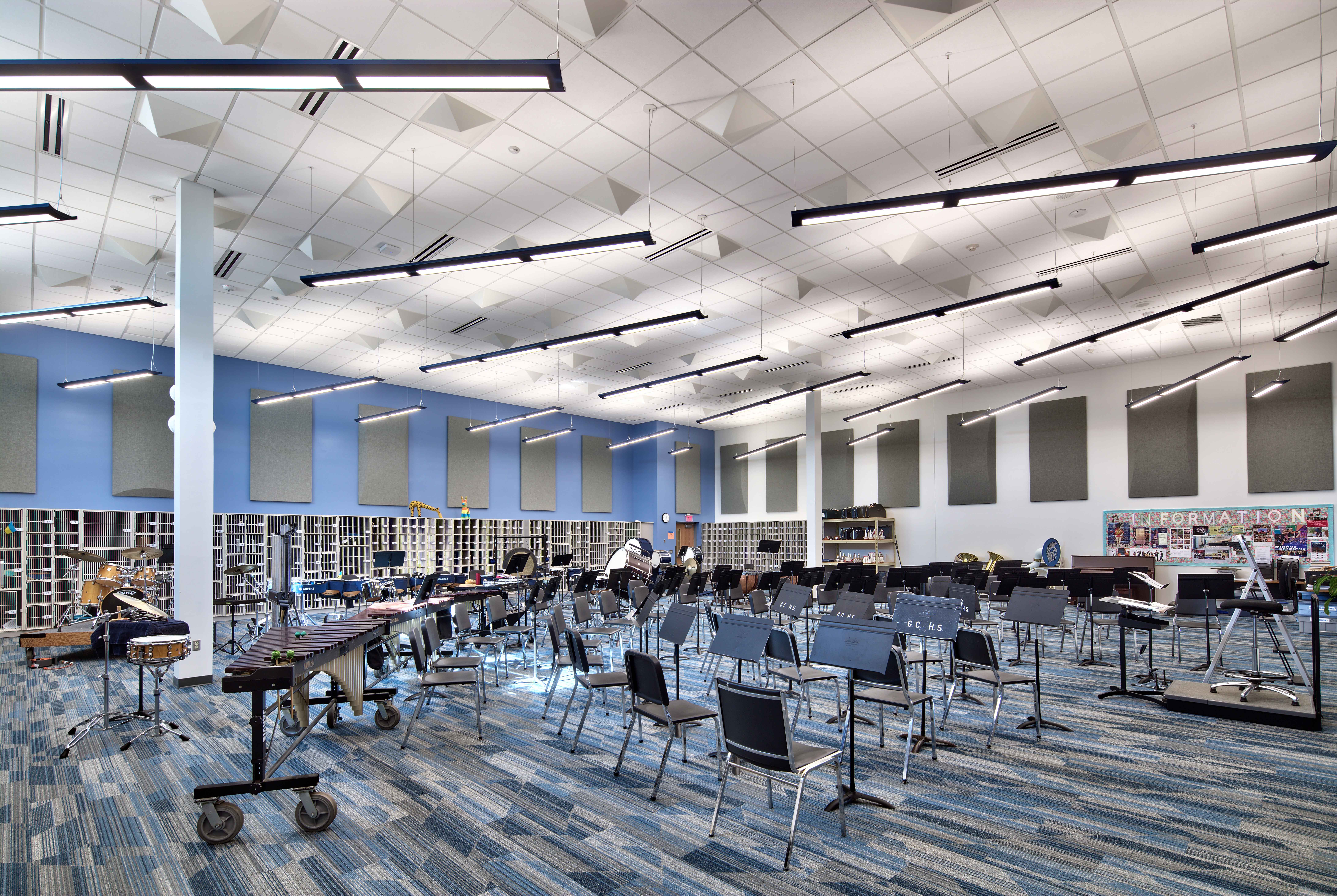 Conceptual band room